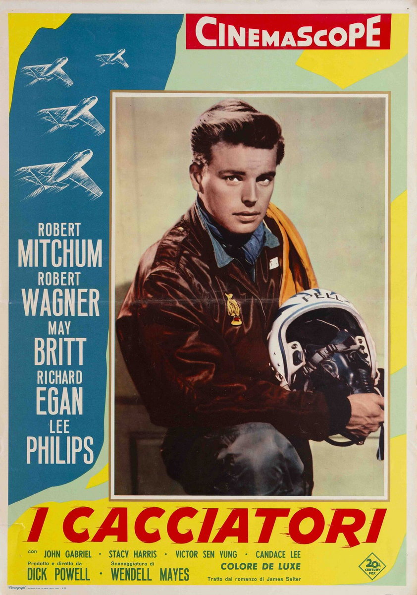 Fotobusta 2 per il film I cacciatori (1958)
