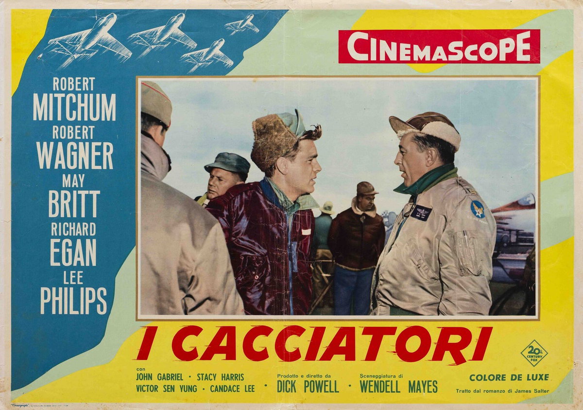 Fotobusta 3 per il film I cacciatori (1958)