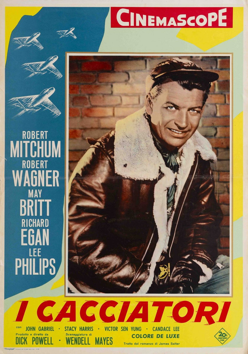 Fotobusta 4 per il film I cacciatori (1958)