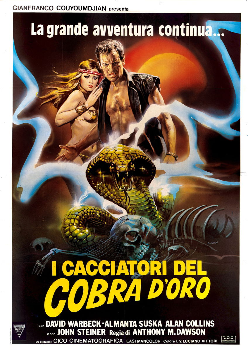 I cacciatori del cobra d'oro - Manifesto 2