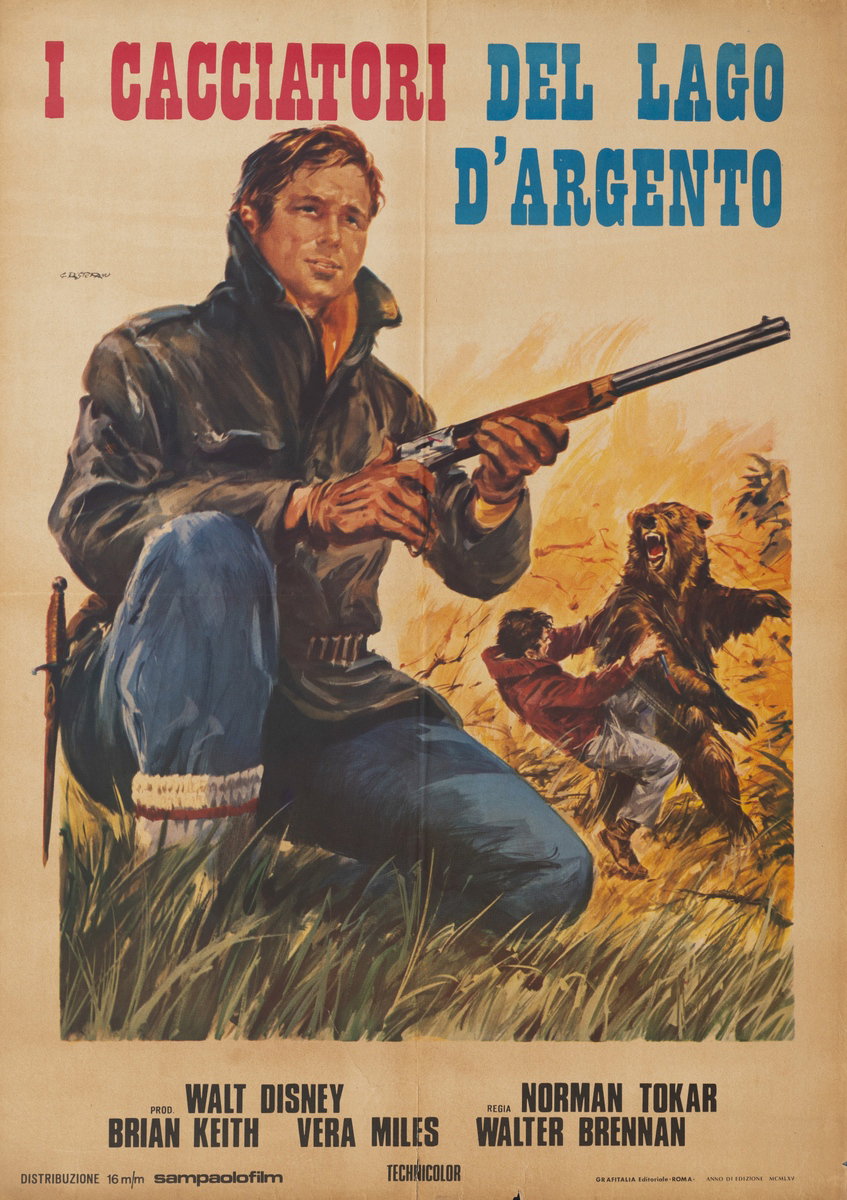 I cacciatori del lago d'argento - Manifesto 3