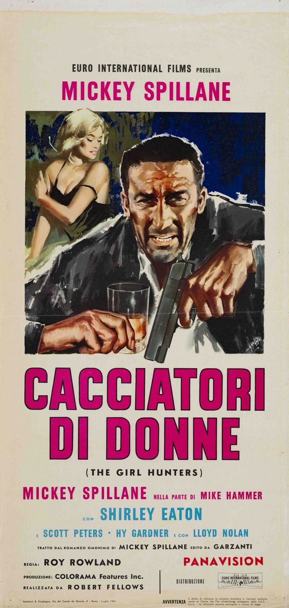 The Girl Hunters - Lobby Card 1