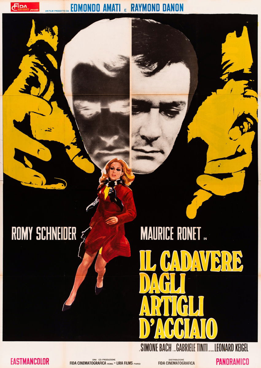 Il cadavere dagli artigli d'acciaio - Manifesto 1