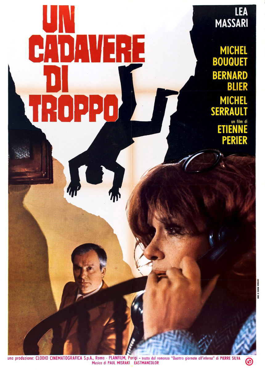 Un cadavere di troppo - Manifesto 1