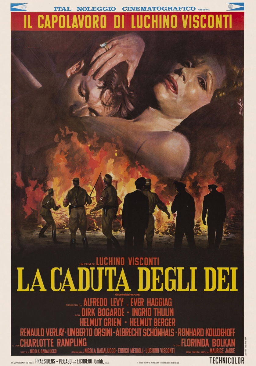 La caduta degli dei - Manifesto 1