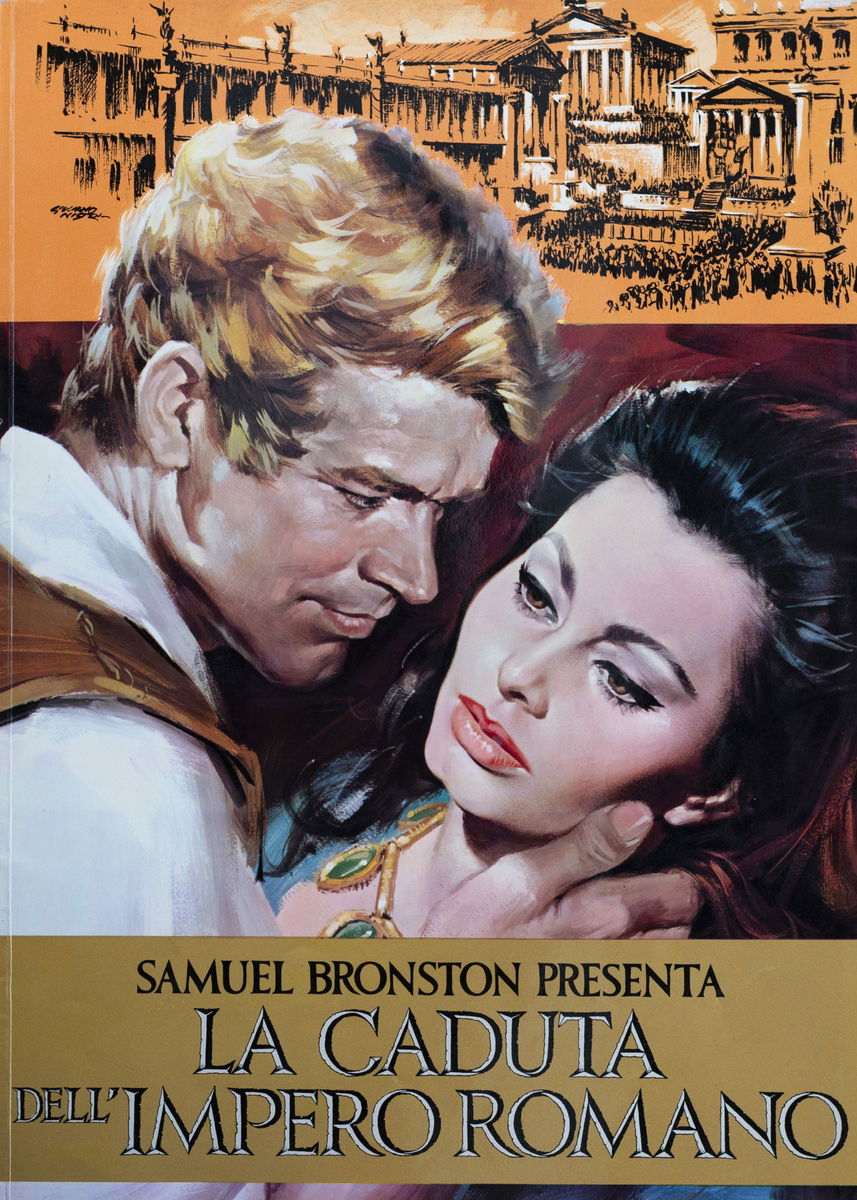 La caduta dell'impero romano - Manifesto 1