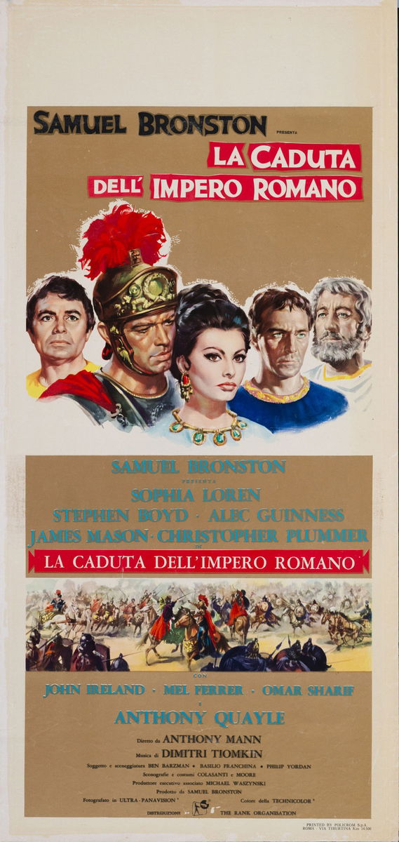 The Fall of the Roman Empire - Lobby Card 1