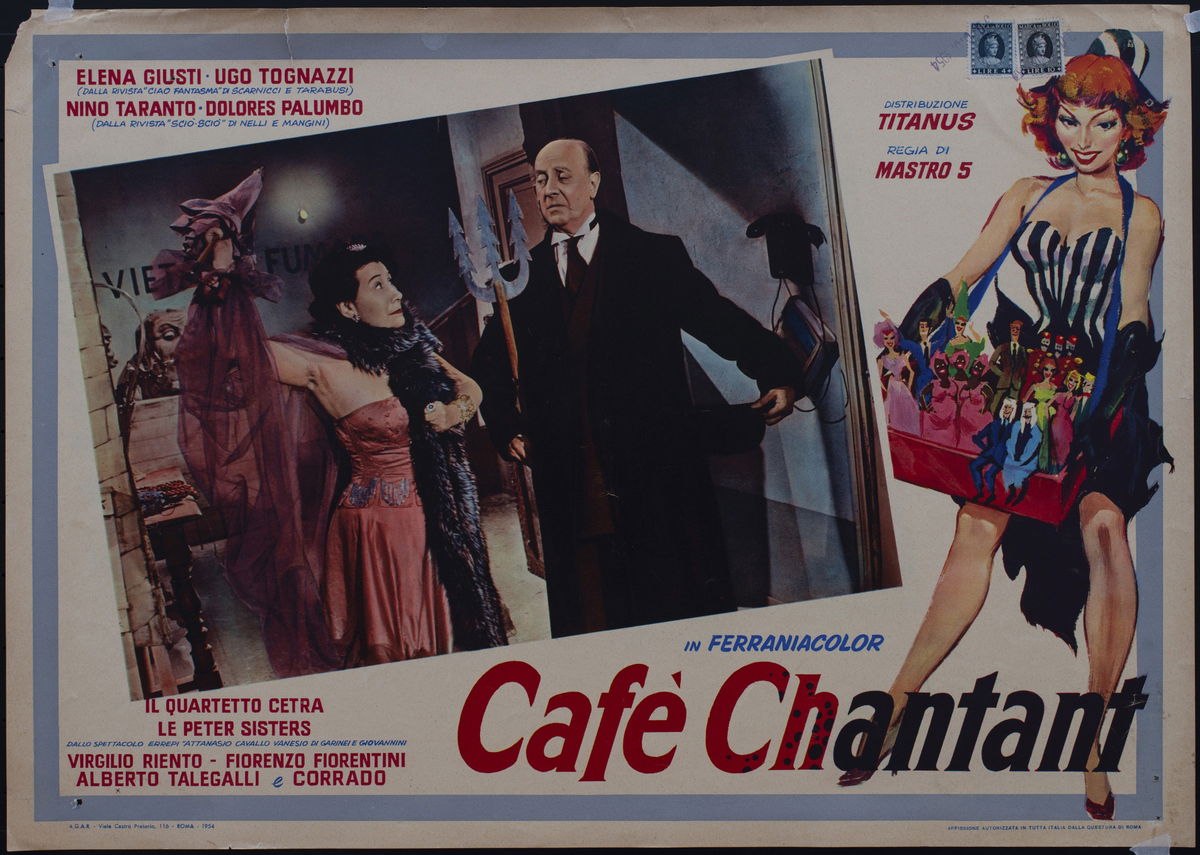 Café Chantant - Fotobusta 1
