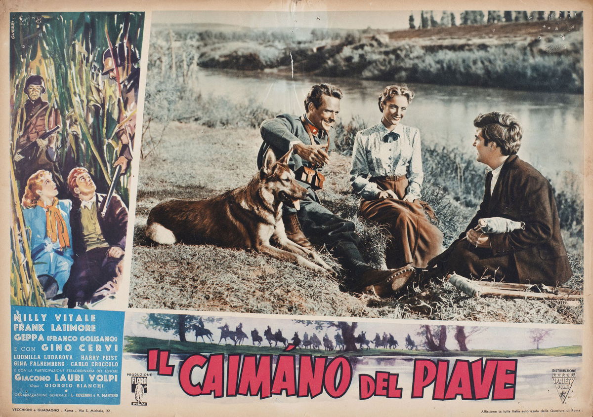 Il caimano del Piave - Fotobusta 1