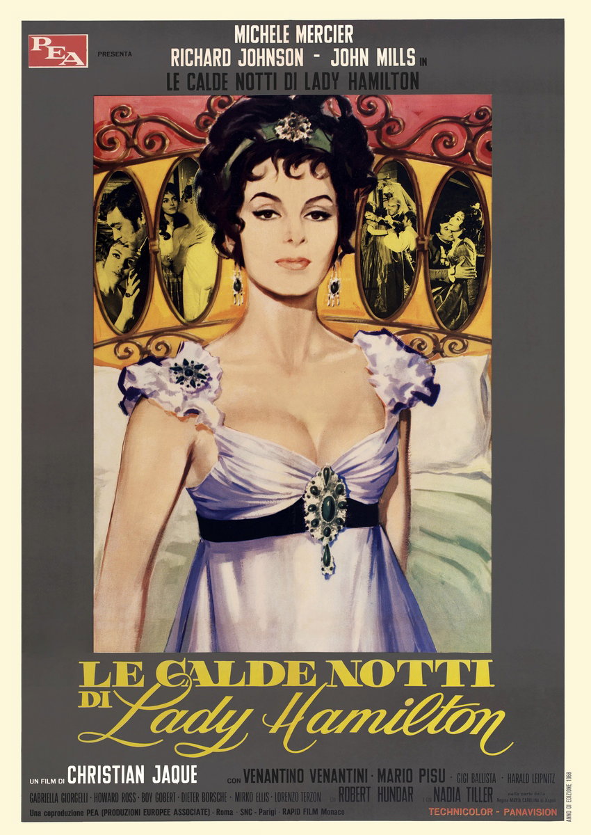 Poster 2 for the film Emma Hamilton (1968)