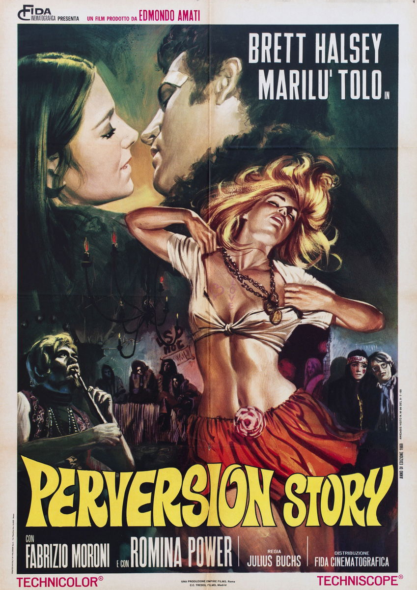 I caldi amori di una minorenne - Manifesto 1