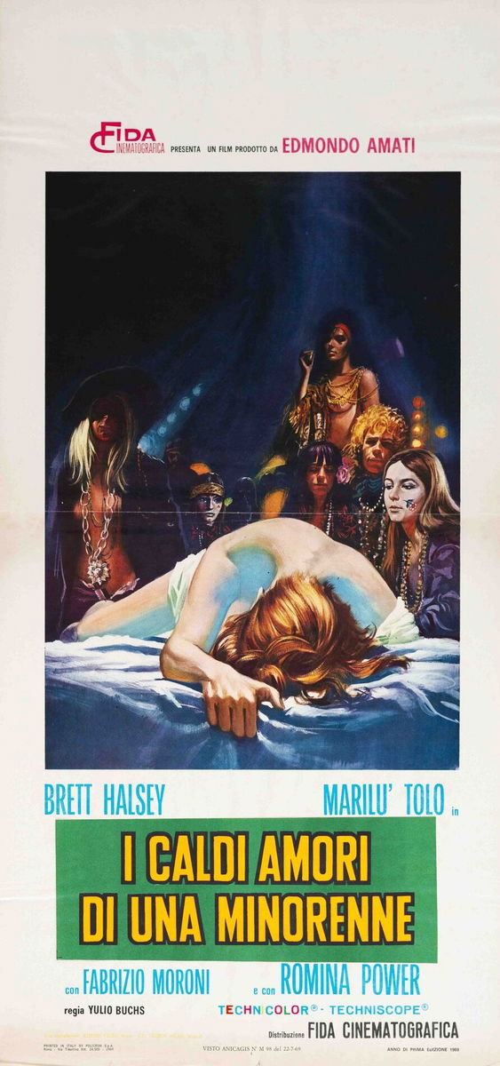 I caldi amori di una minorenne - Locandina 1