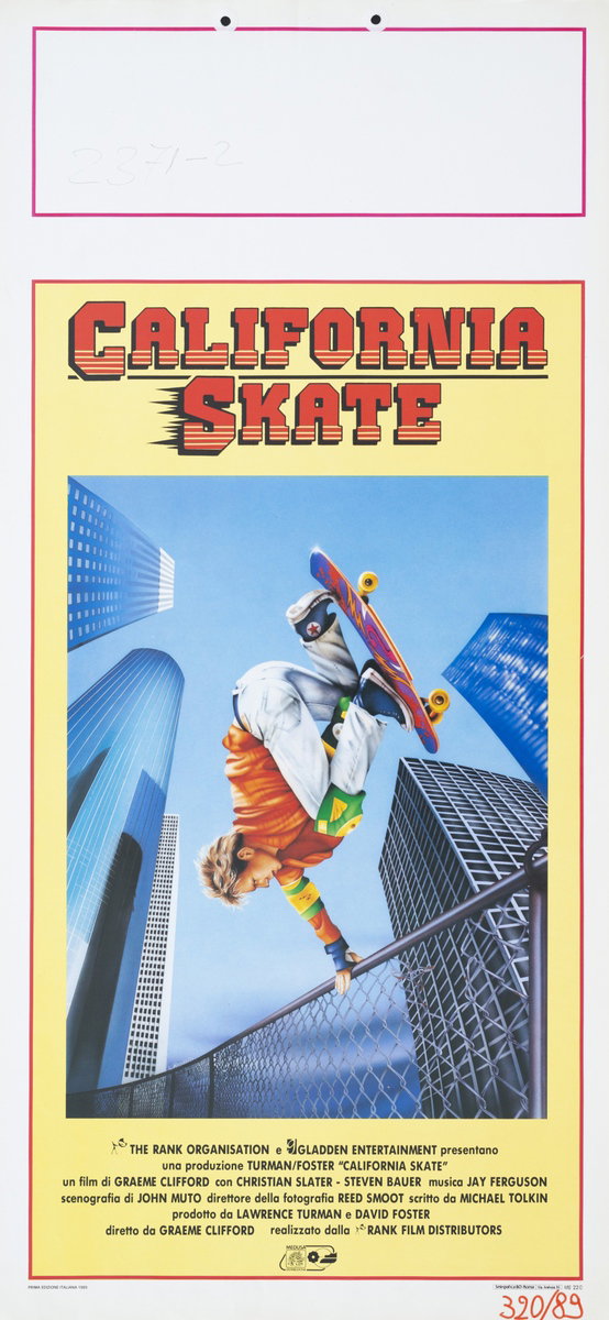 California Skate - Gleaming the Cube - Locandina 1