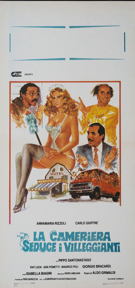 La cameriera seduce i villeggianti - Locandina 1