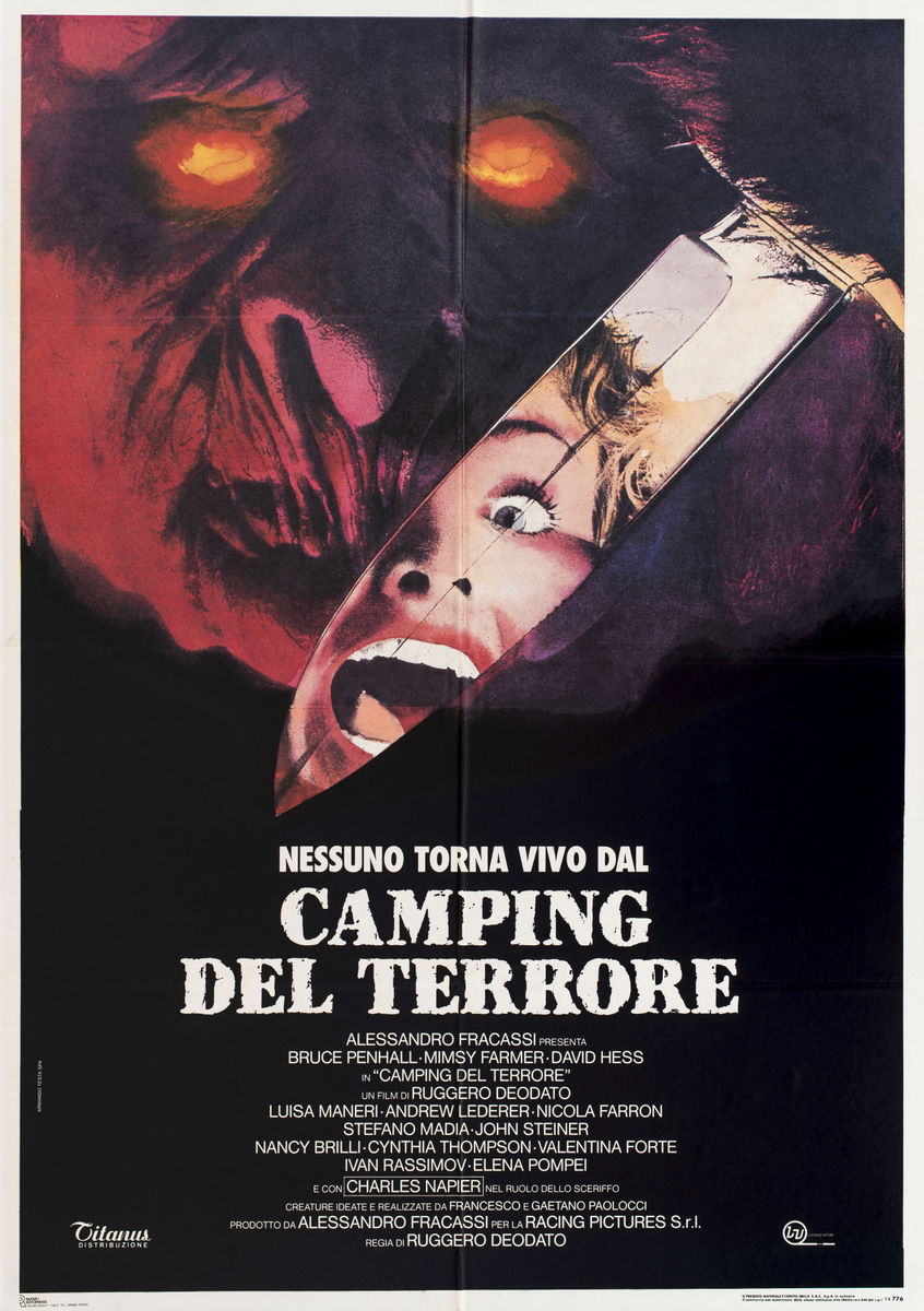 Camping del terrore - Manifesto 1