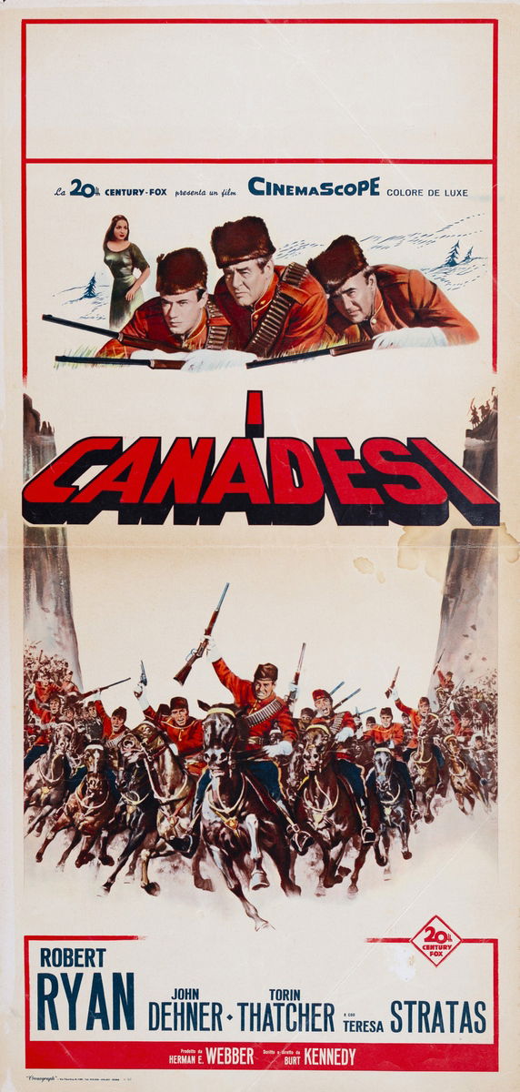 The Canadians - Lobby Card 1