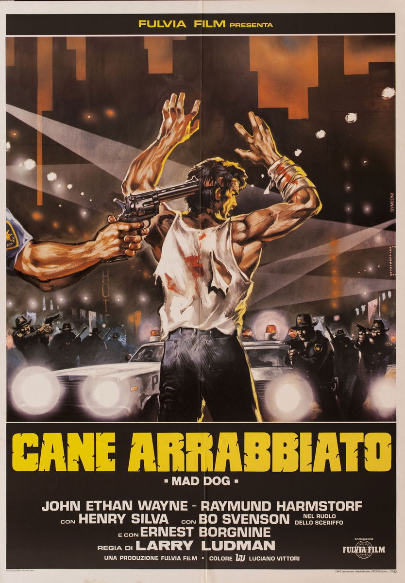Cane arrabbiato - Manifesto 1