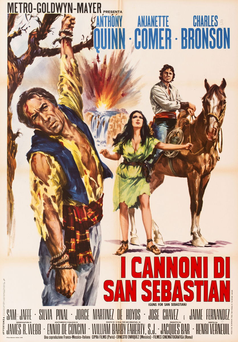 Guns for San Sebastian - Poster 1