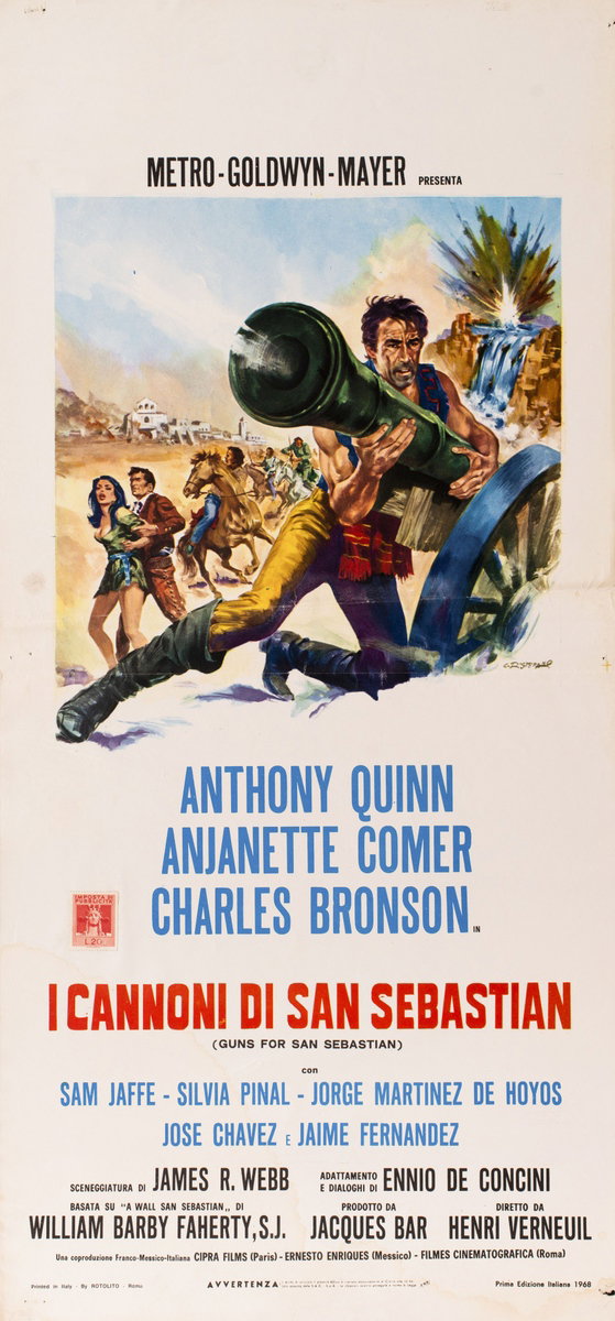 I cannoni di San Sebastian - Locandina 1