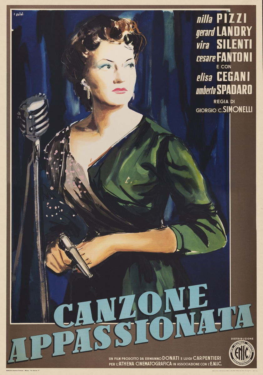 Canzone appassionata - Manifesto 1