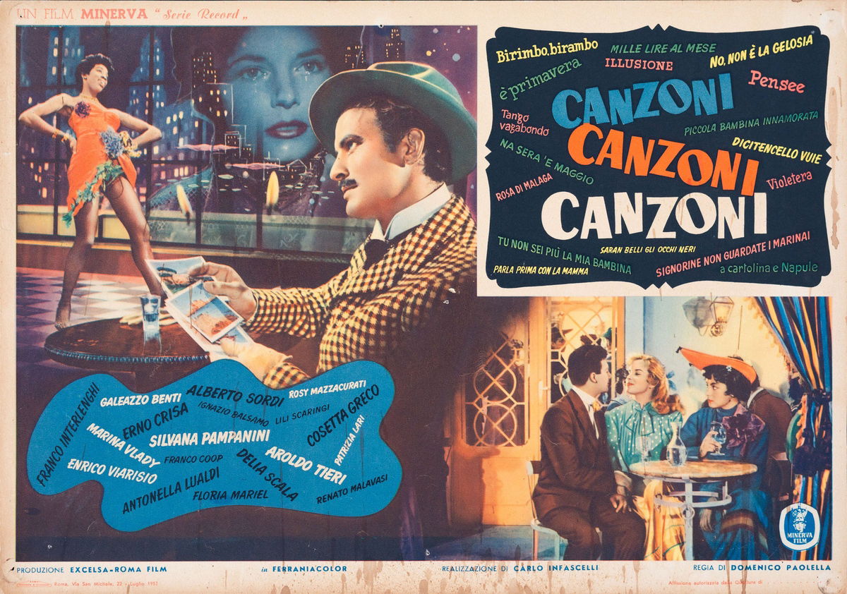 Canzoni, canzoni, canzoni - Fotobusta 1