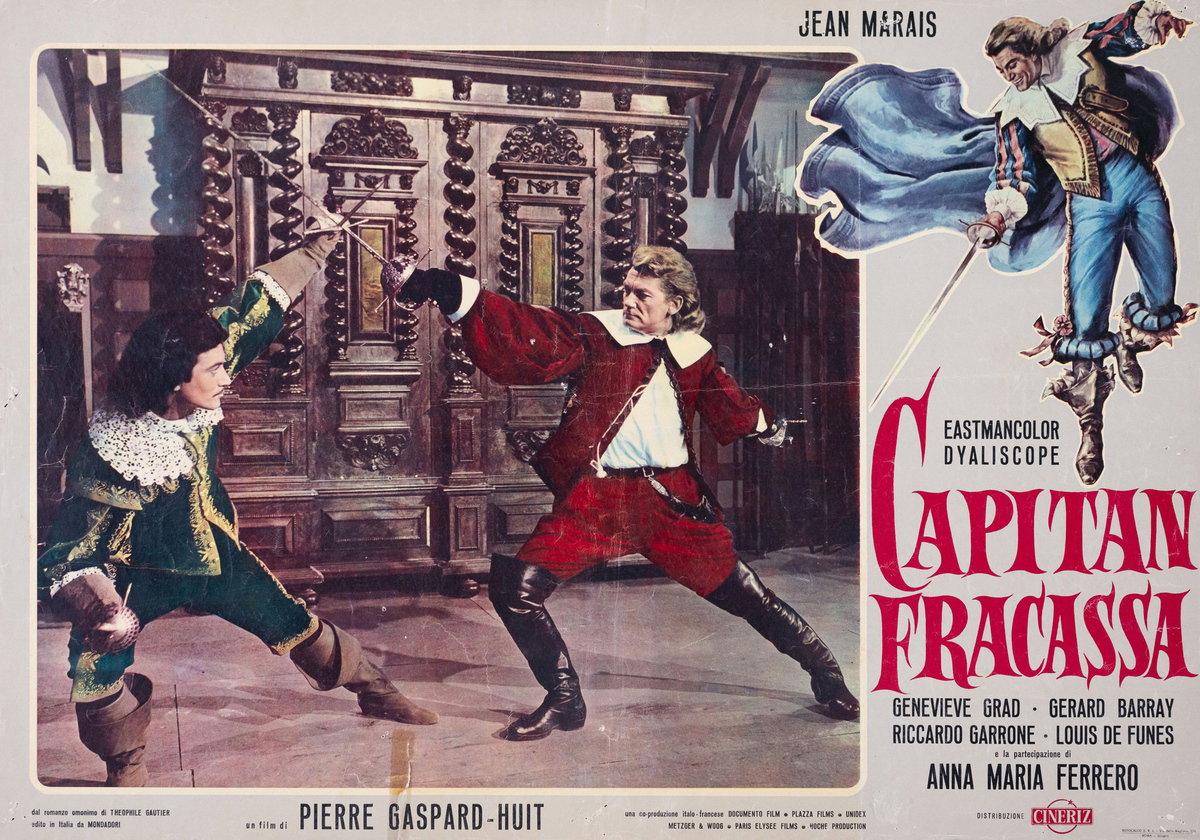 Fotobusta 2 per il film Capitan Fracassa (1961)