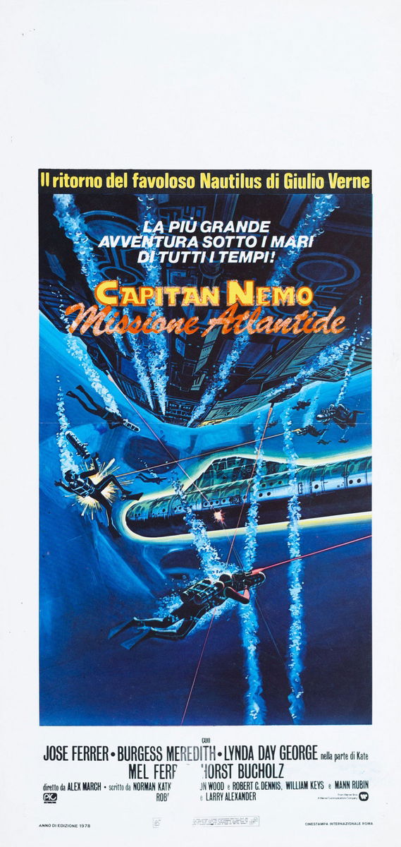 The Amazing Captain Nemo - Lobby Card 1