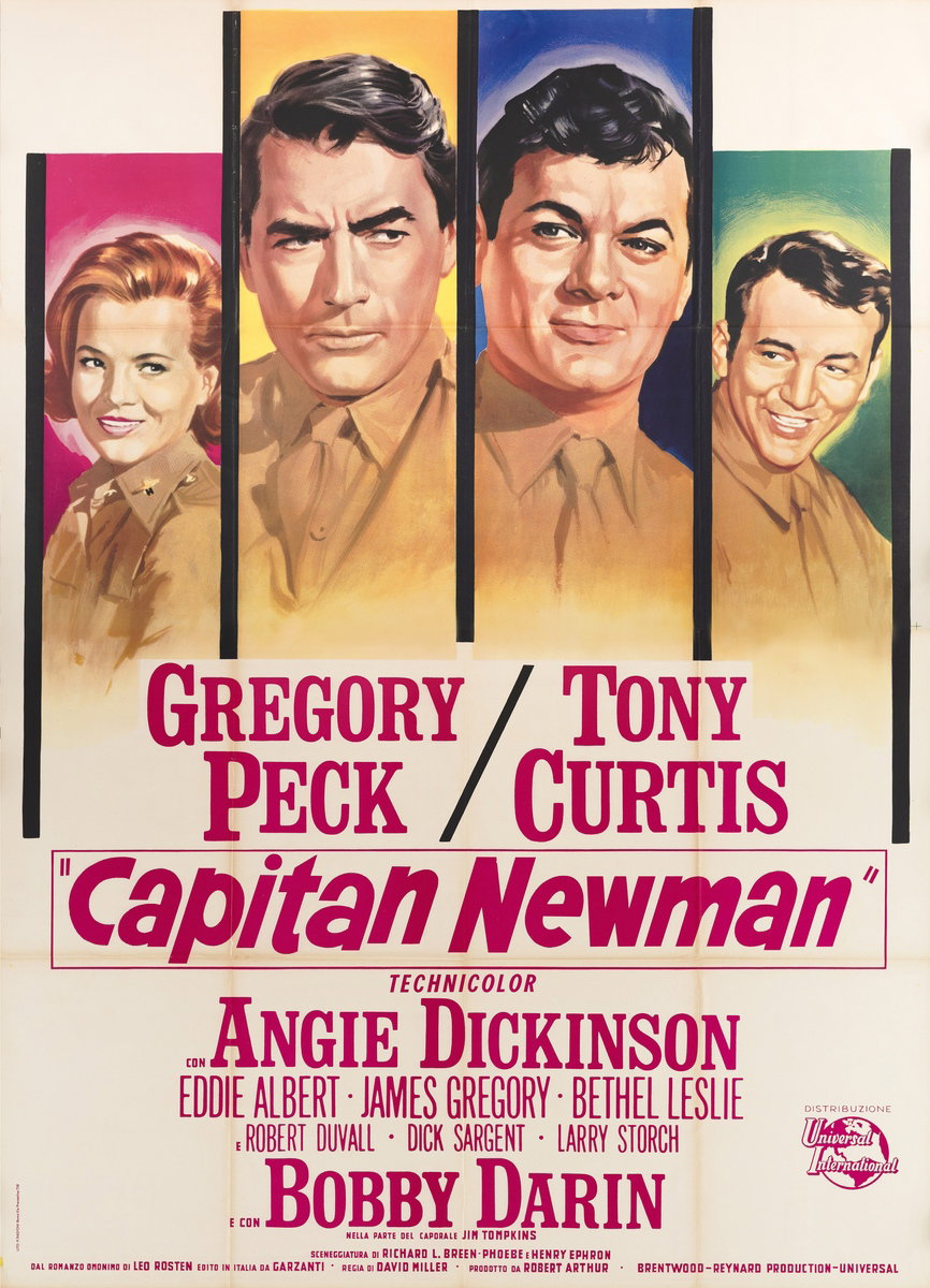 Poster 2 for the film Captain Newman, M.D. (1963)