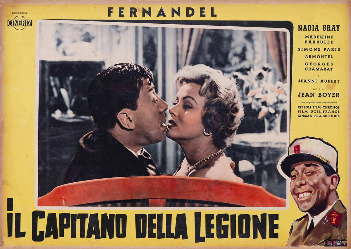 Il capitano della legione - Fotobusta 1