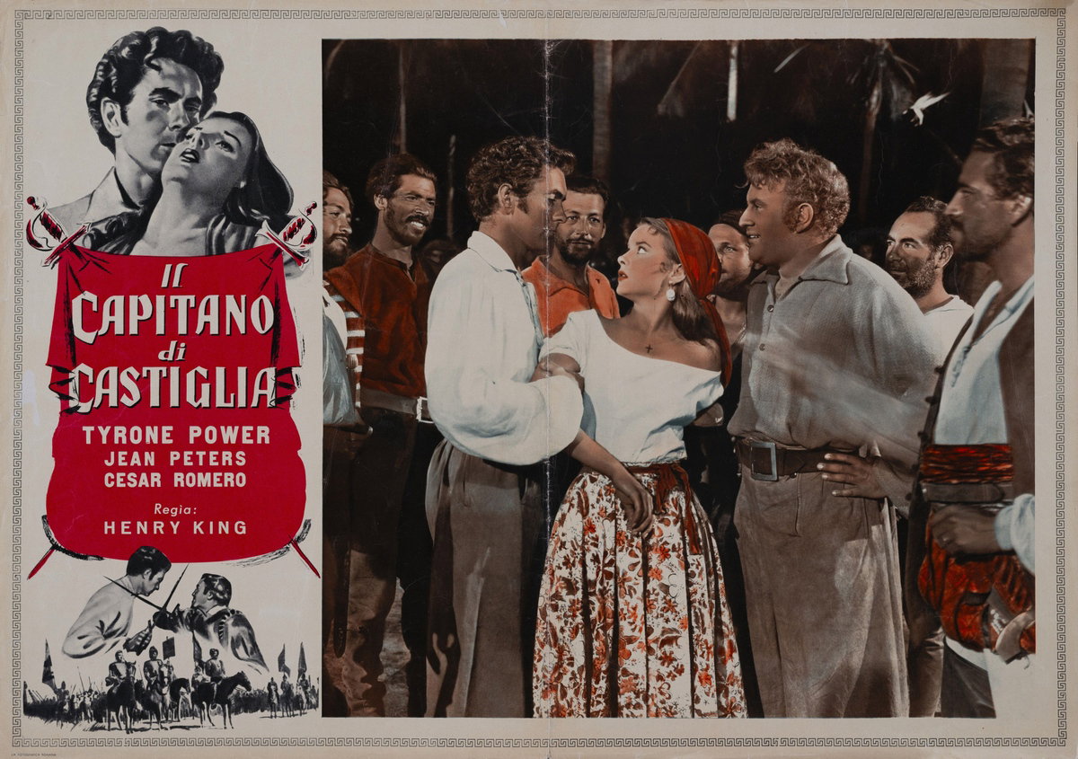 Lobby Card 3 for the film Captain from Castile (1947)
