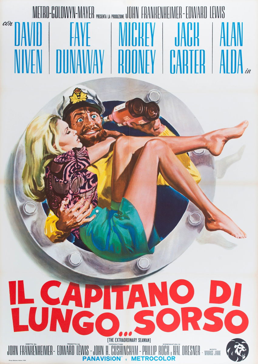 Il capitano di lungo... sorso - Manifesto 1