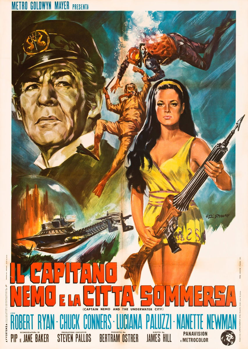 Il capitano Nemo e la città sommersa - Manifesto 1