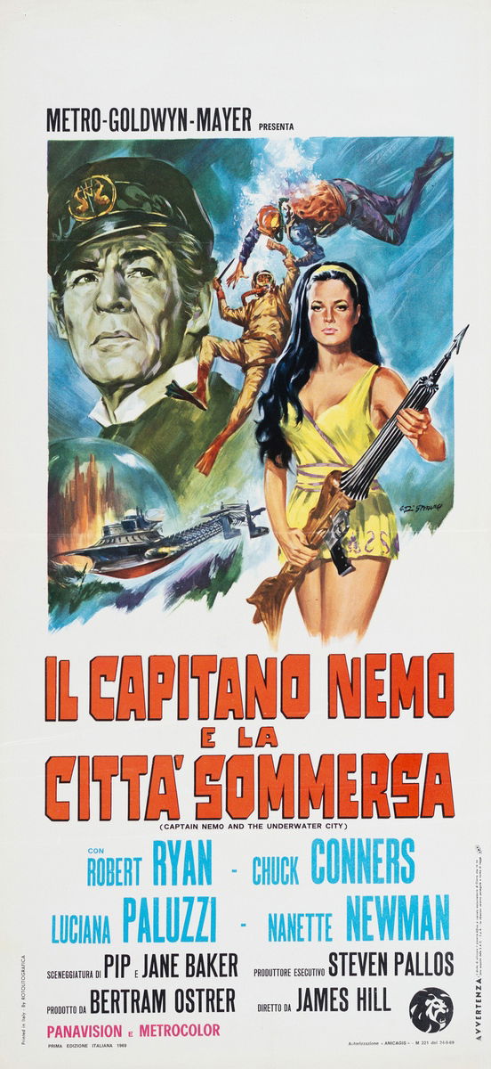 Il capitano Nemo e la città sommersa - Locandina 1