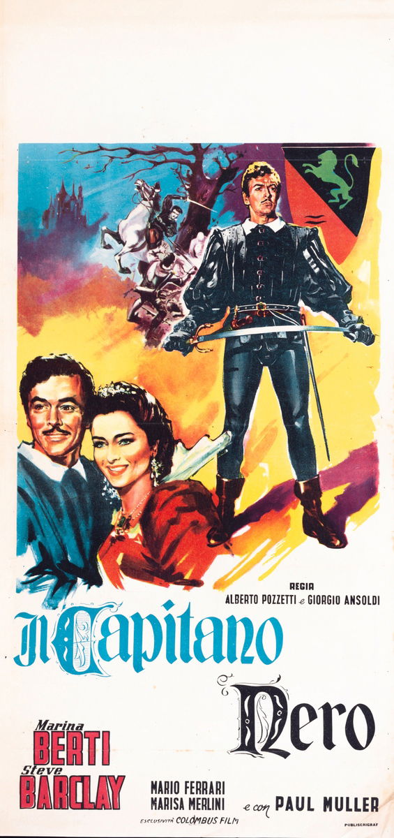 Il capitano nero - Locandina 1
