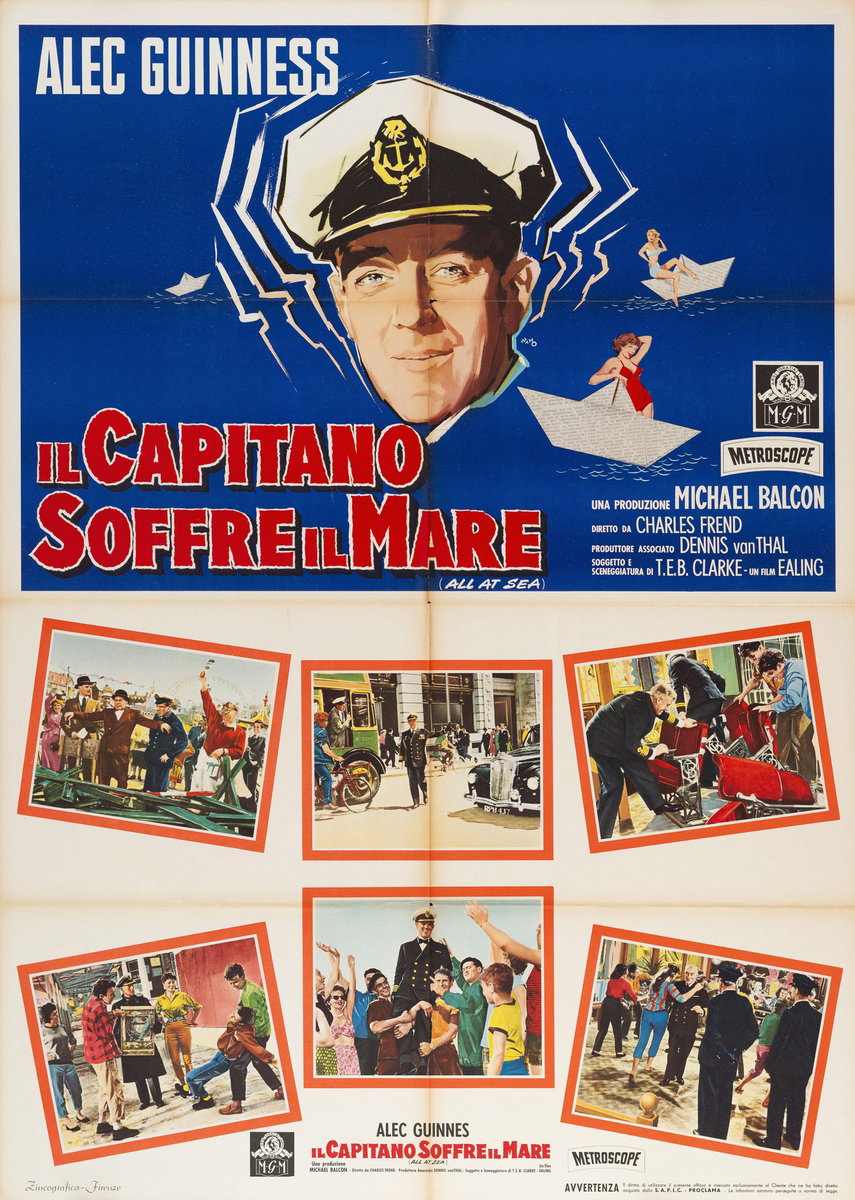 Il capitano soffre il mare - Manifesto 2