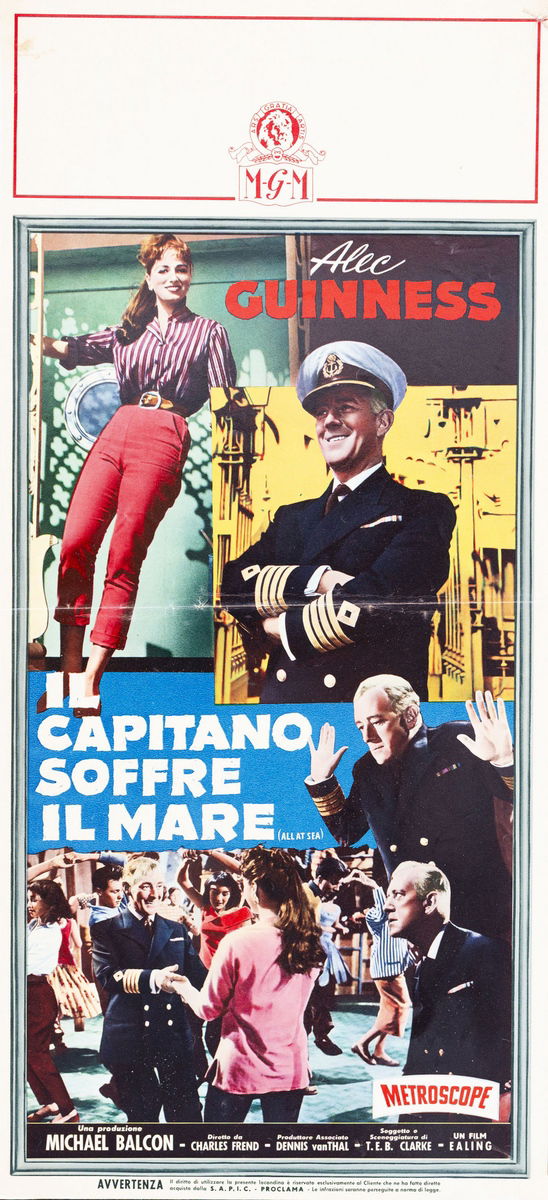 Il capitano soffre il mare - Locandina 1
