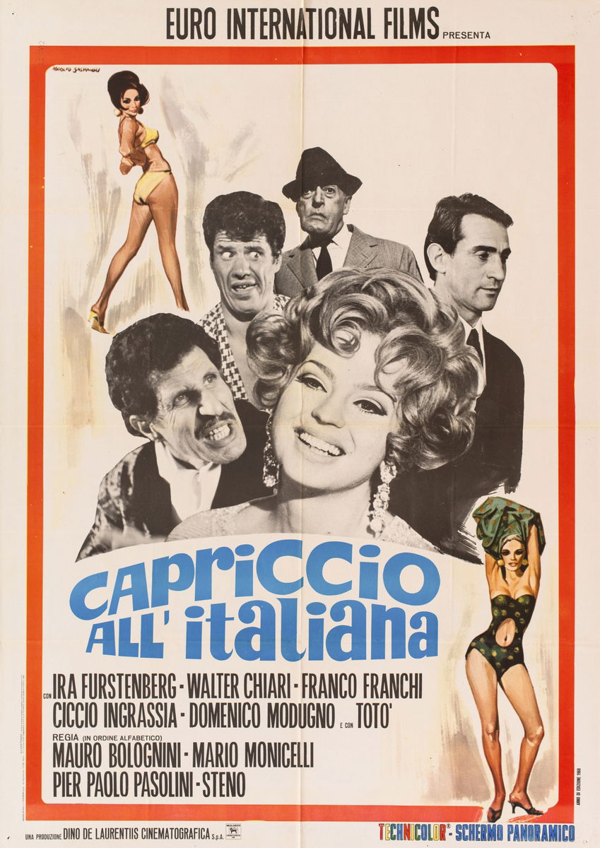 Capriccio all'italiana - Manifesto 1