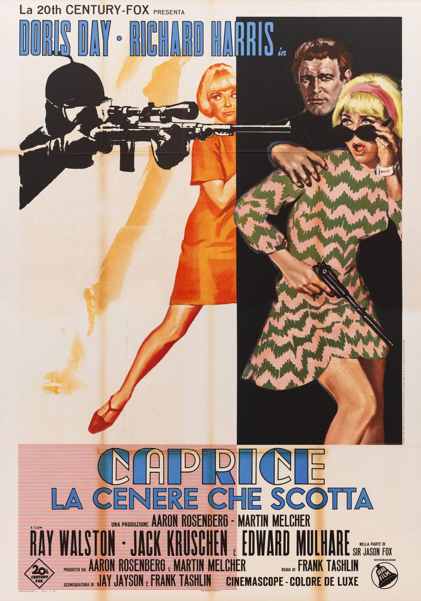 Caprice - La cenere che scotta - Manifesto 2