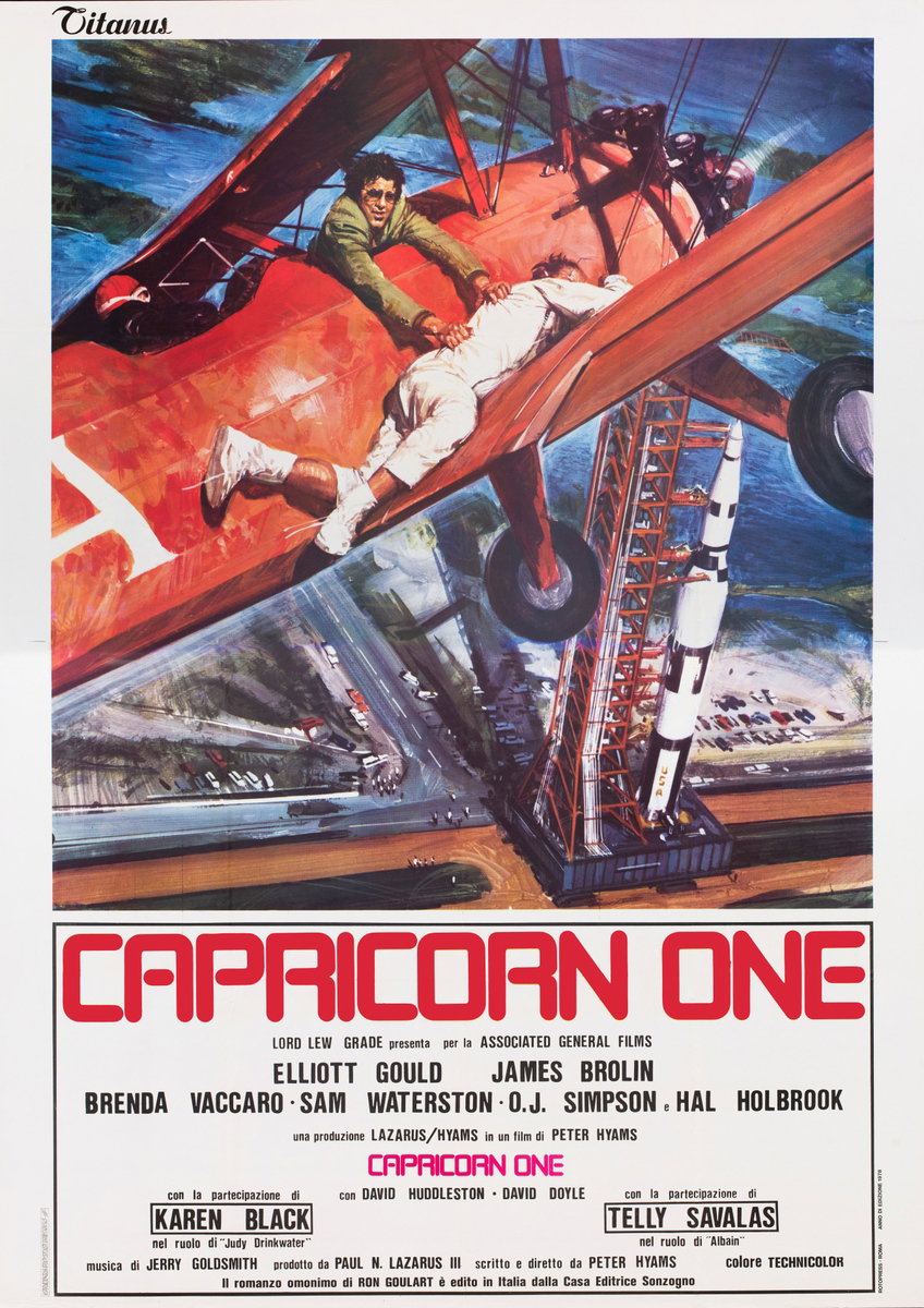 Manifesto 2 per il film Capricorn One (1977)