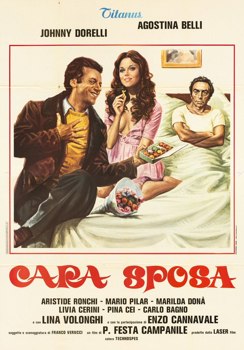 Manifesto 2 per il film Cara sposa (1977)