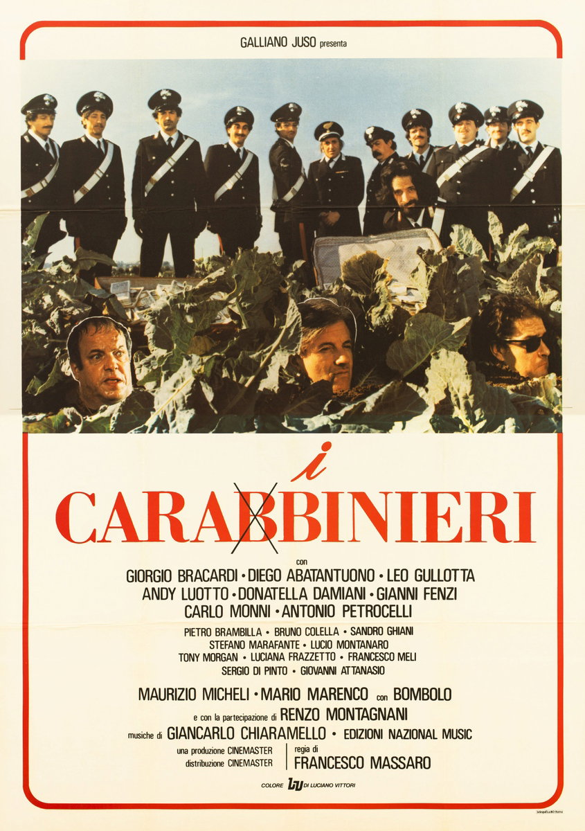 Manifesto 2 per il film I Carabbinieri (1981)
