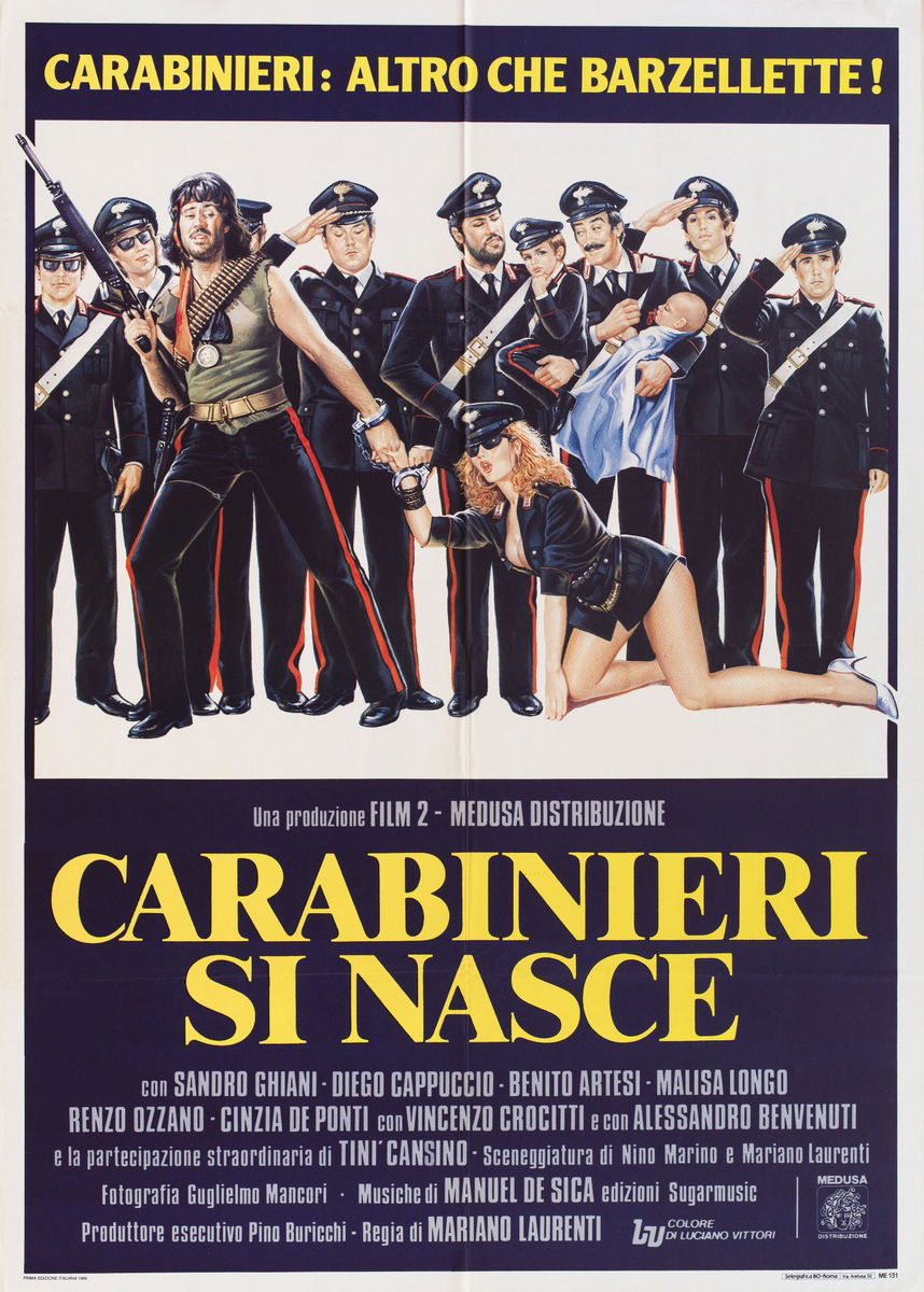 Carabinieri si nasce - Manifesto 1