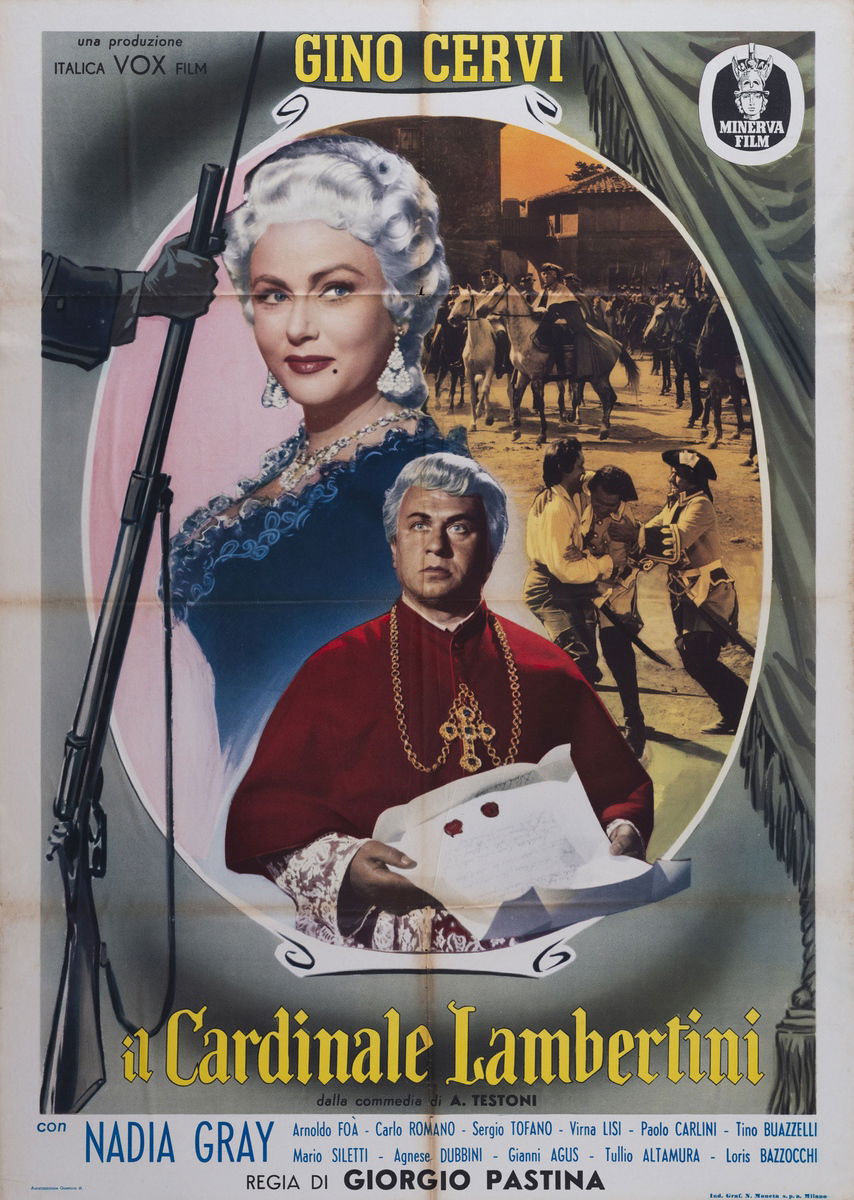 Il cardinale Lambertini - Manifesto 1