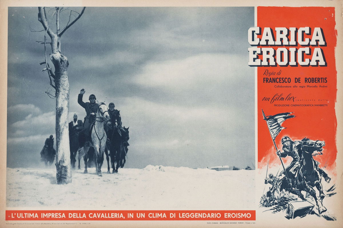 Carica eroica - Fotobusta 1