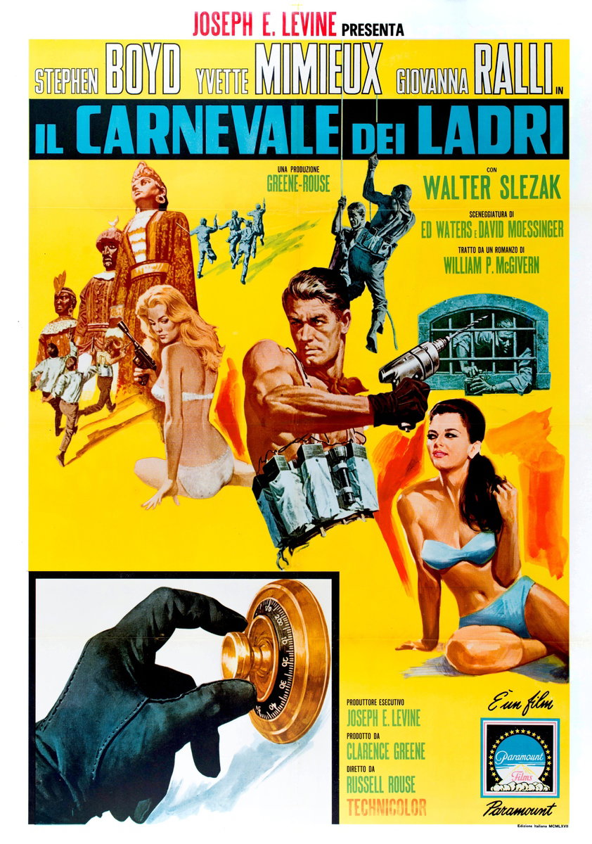 Manifesto 2 per il film Il carnevale dei ladri (1967)