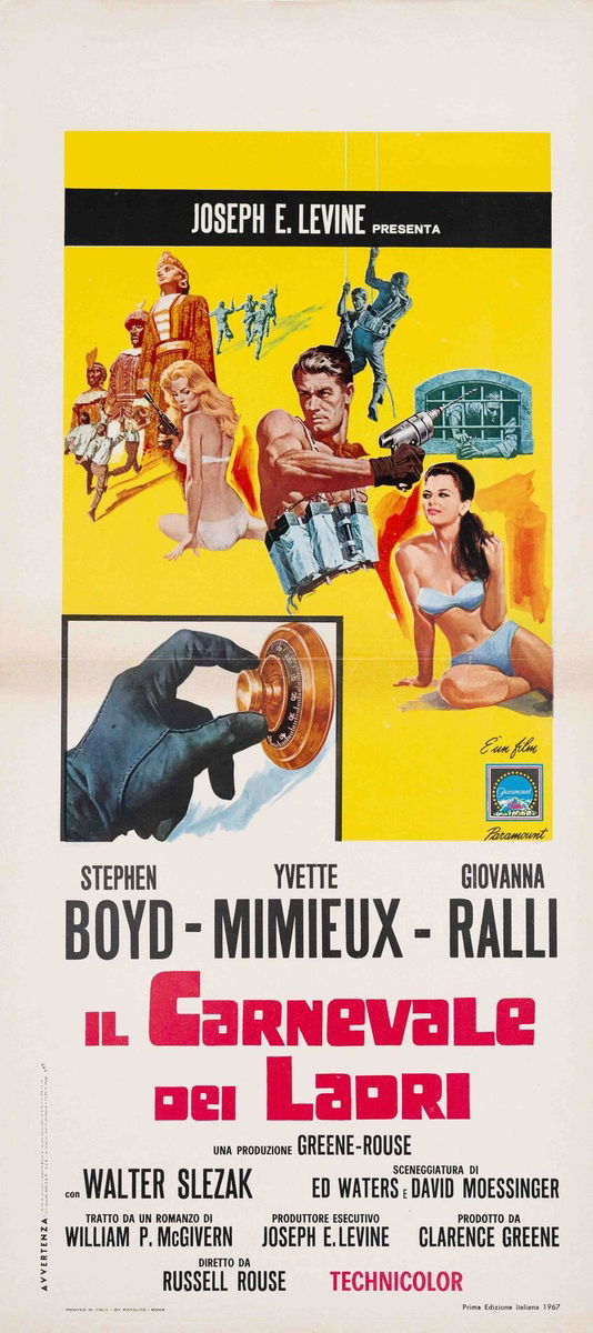 Il carnevale dei ladri - Locandina 1