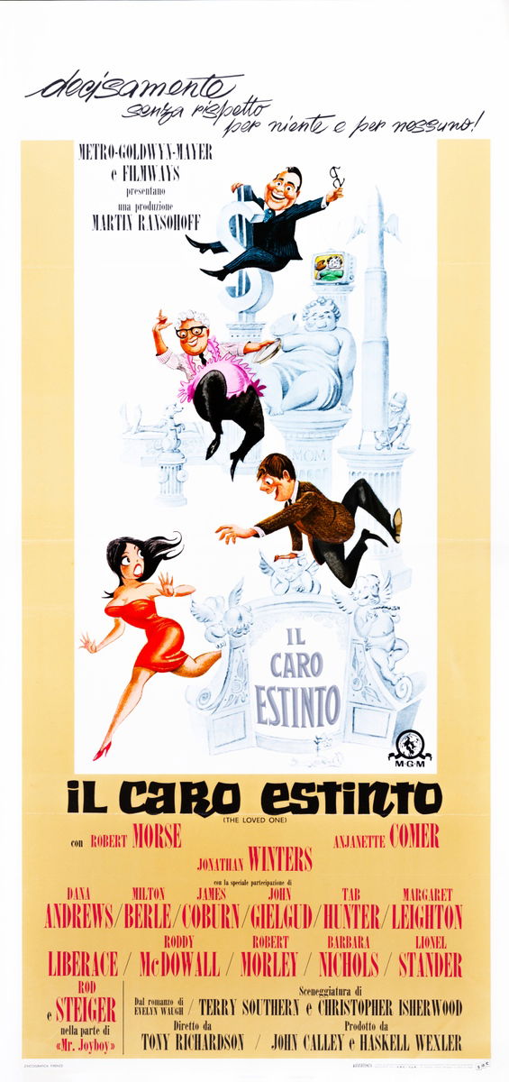 Il caro estinto - Locandina 1