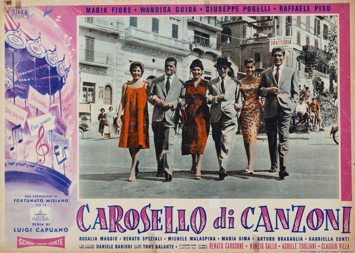 Carosello di canzoni - Fotobusta 1