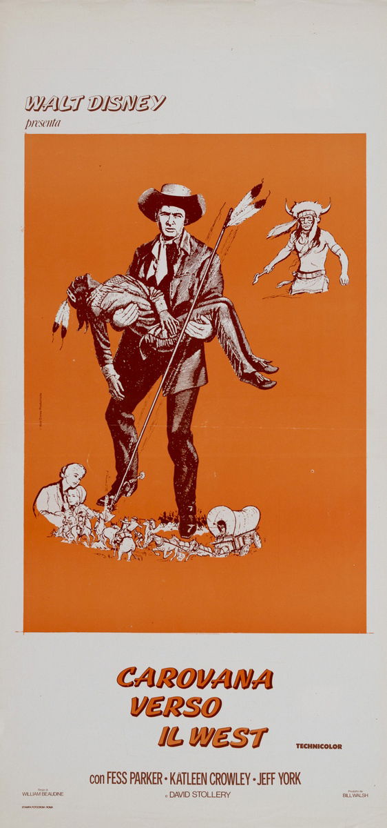 Carovana verso il West - Locandina 1