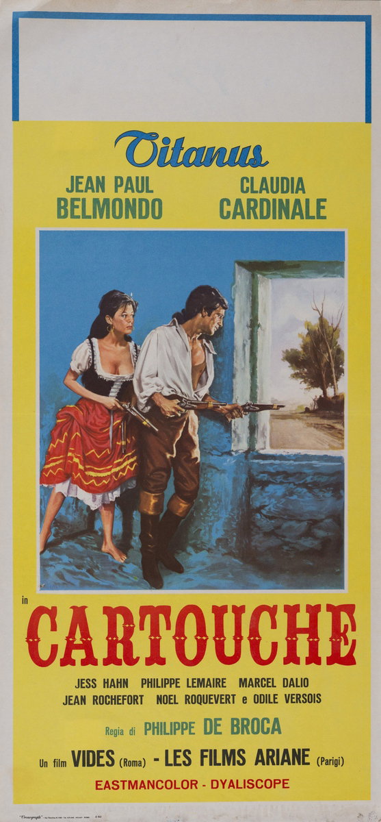 Locandina 2 for the film Cartouche (1962)